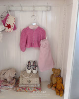 ［BANANAJ］Moeli zip-up cardigan