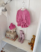 ［BANANAJ］Moeli zip-up cardigan