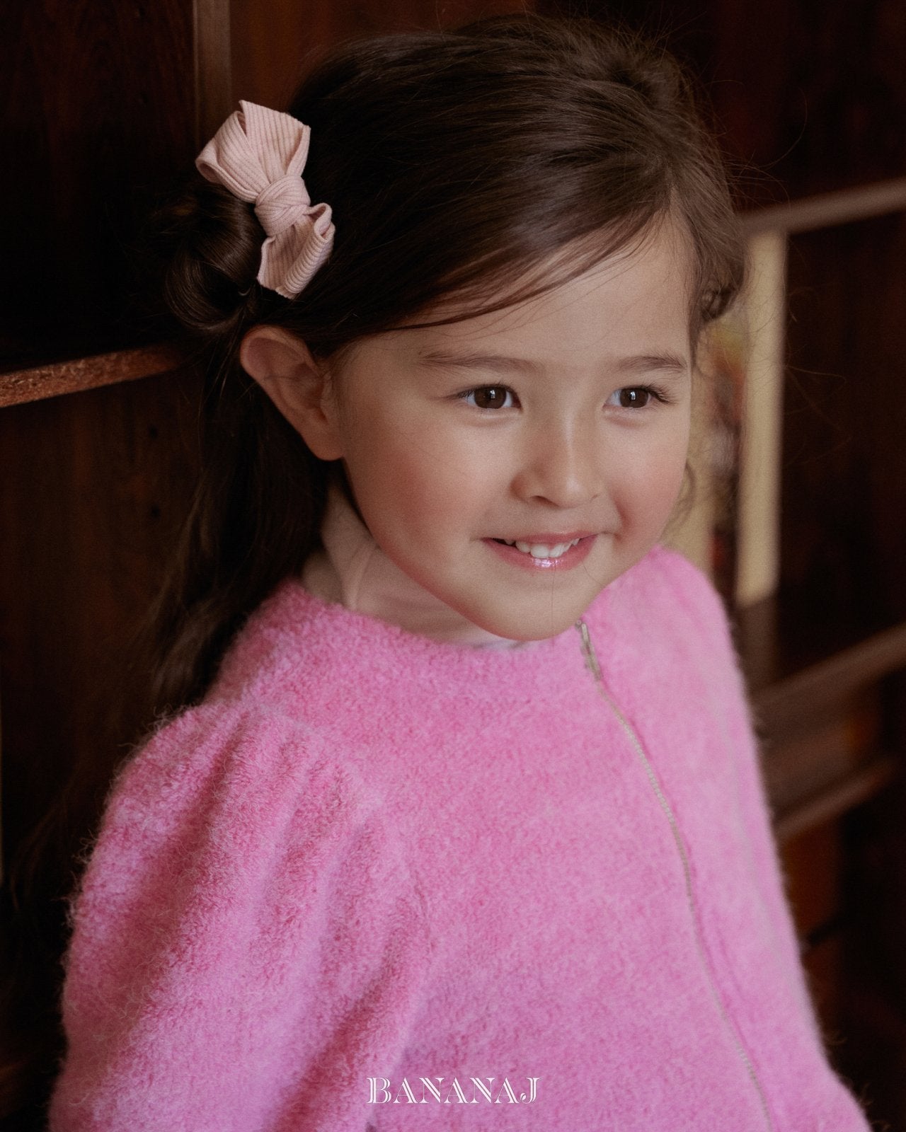 ［BANANAJ］Moeli zip-up cardigan