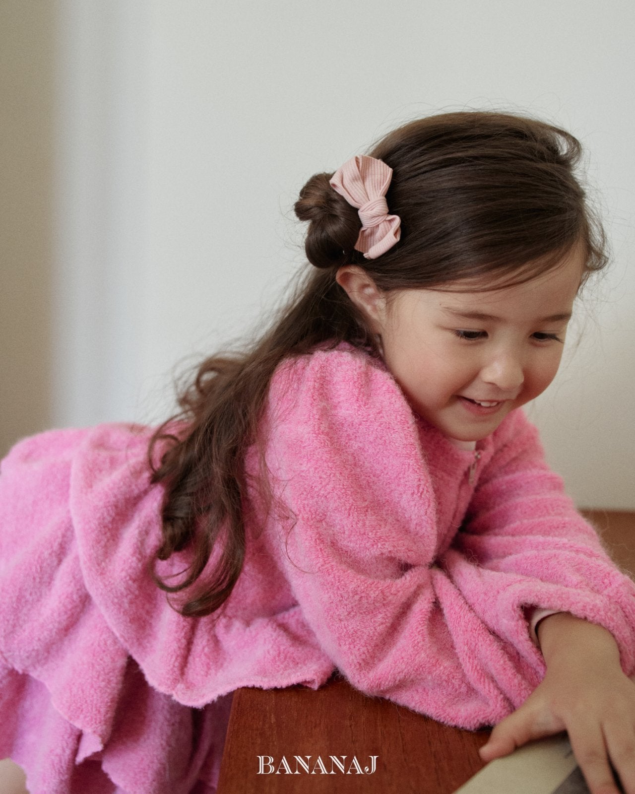 ［BANANAJ］Moeli zip-up cardigan