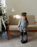 ［BANANAJ］Moeli zip-up cardigan