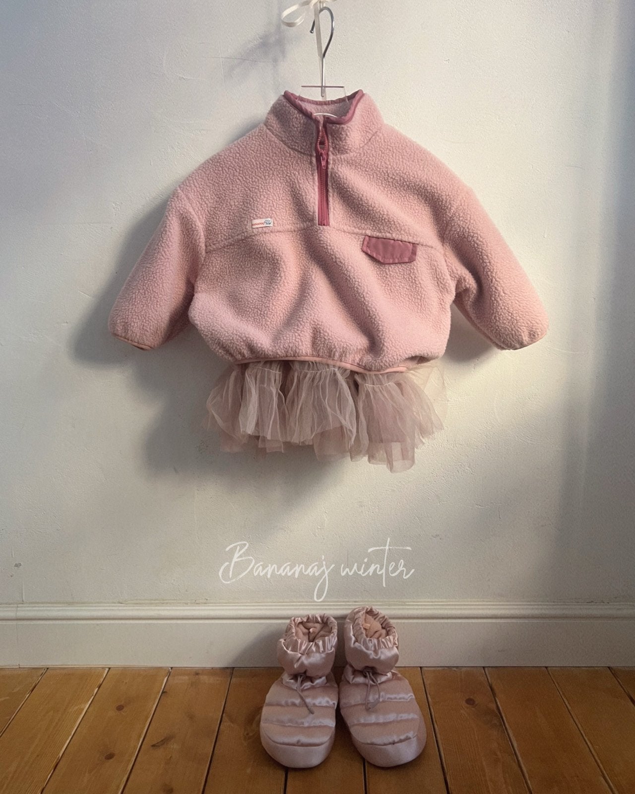 ［BANANAJ］Forming half zip-up