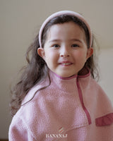 ［BANANAJ］Forming half zip-up