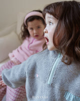 ［BANANAJ］Forming half zip-up