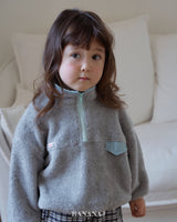 ［BANANAJ］Forming half zip-up