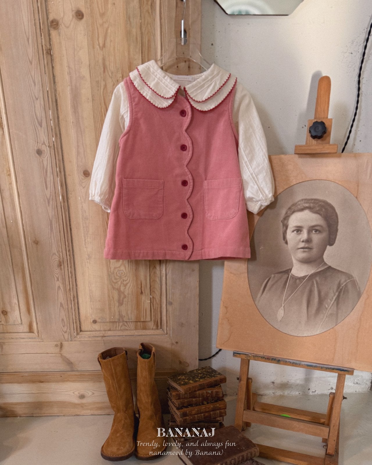 ［BANANAJ］Coco wave one-piece