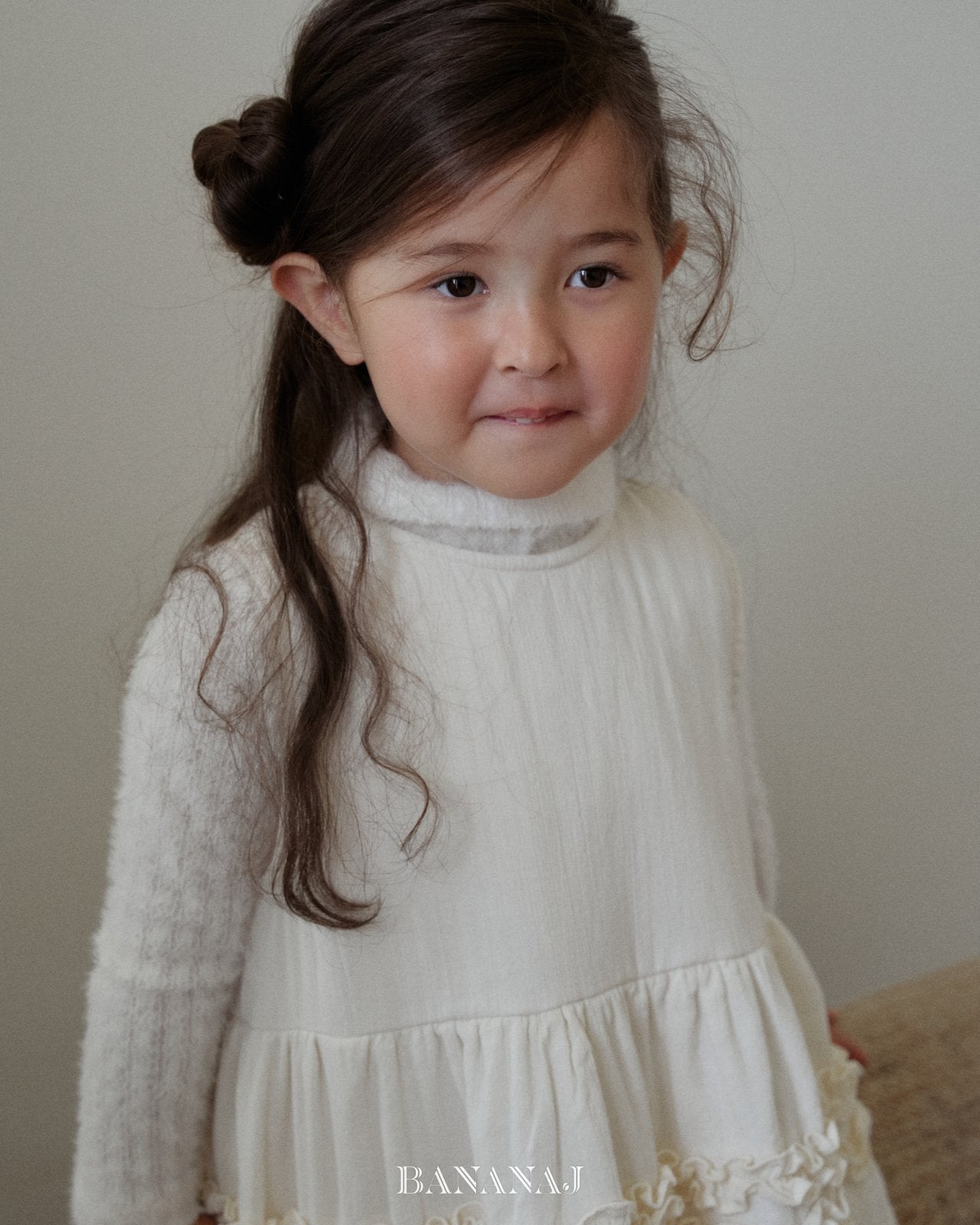 ［BANANAJ］Sherbet frill one-piece