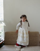 ［BANANAJ］Sherbet frill one-piece