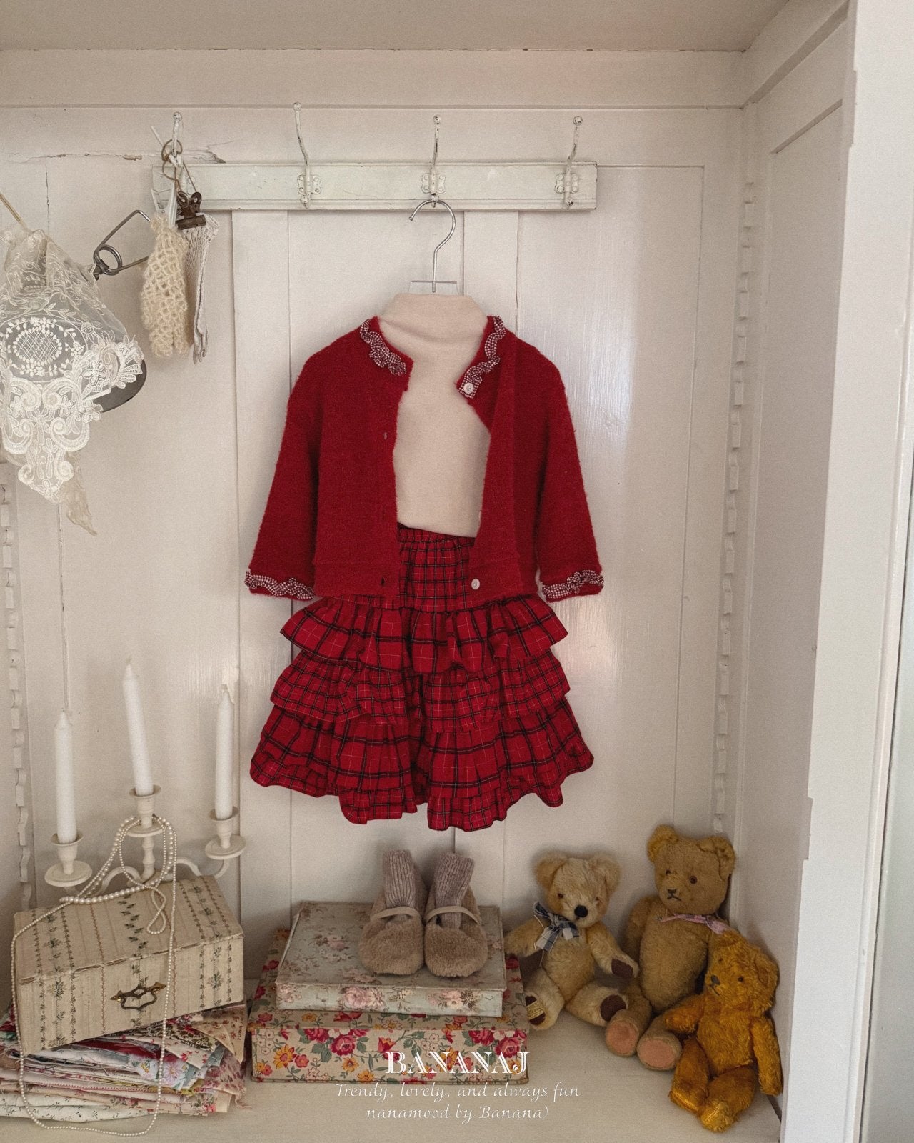 ［BANANAJ］Jelly cardigan