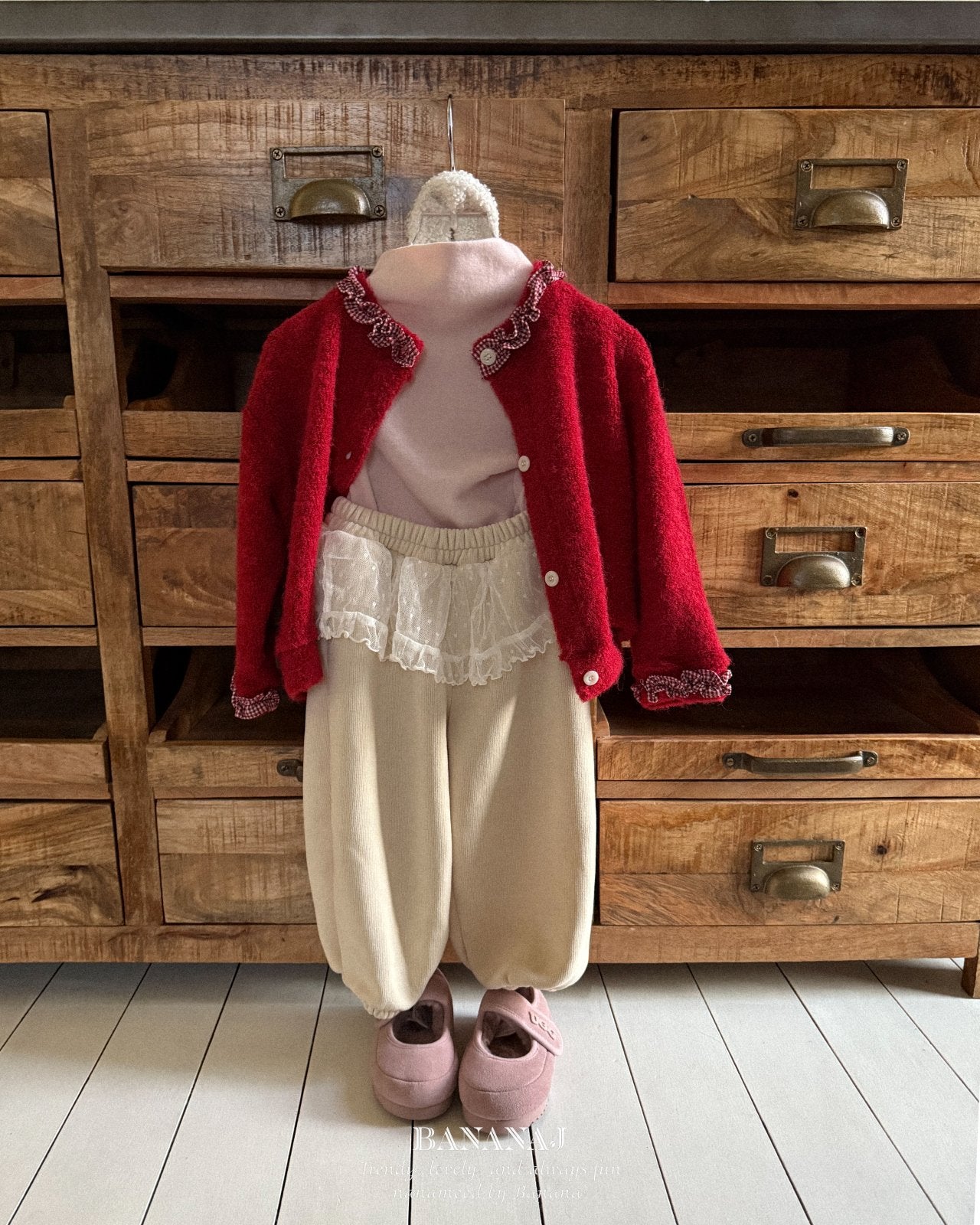 ［BANANAJ］Jelly cardigan