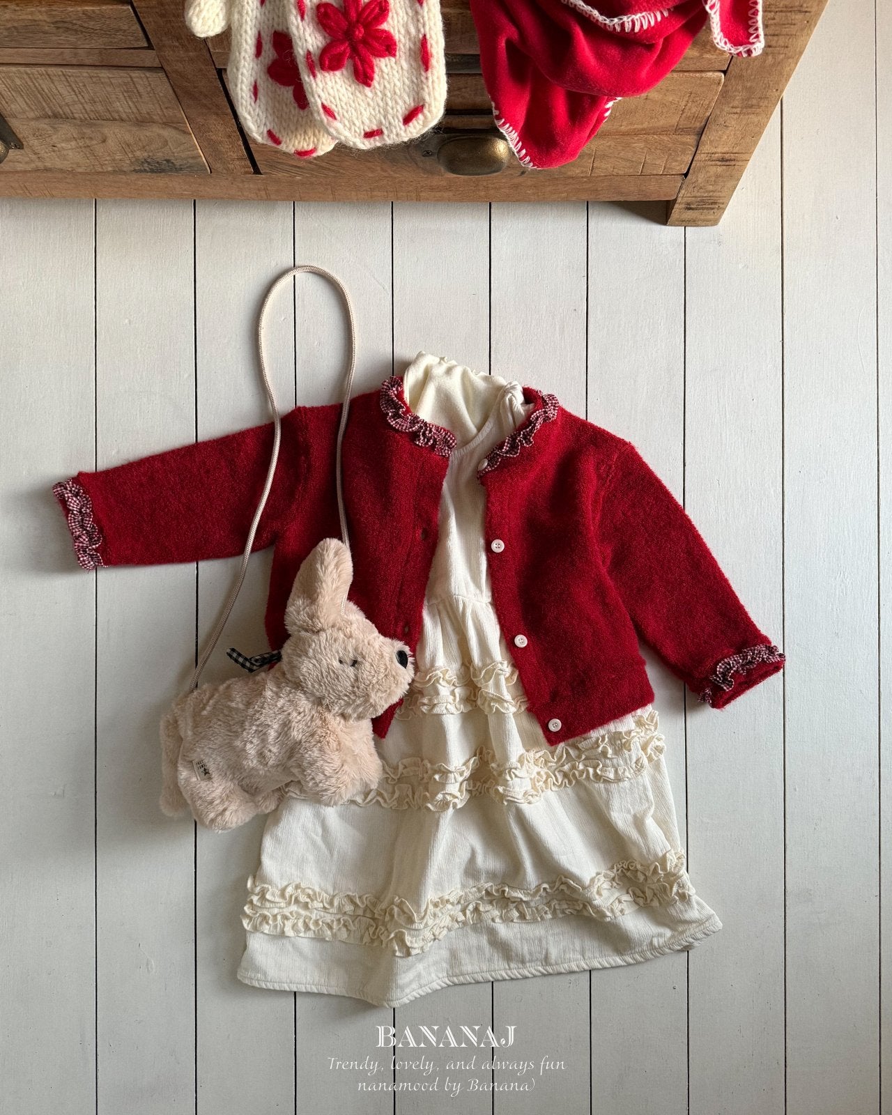 ［BANANAJ］Jelly cardigan