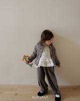 ［BANANAJ］Jelly cardigan