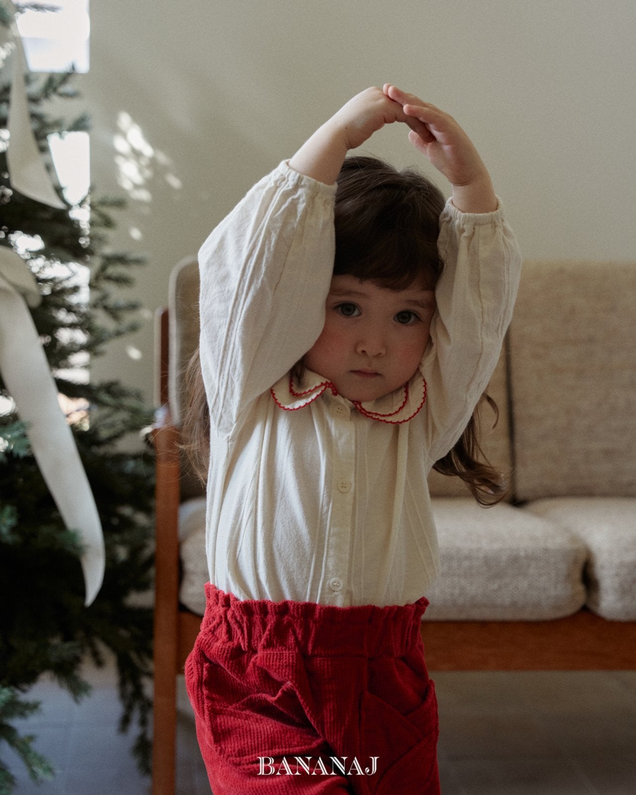 ［BANANAJ］Latte blouse