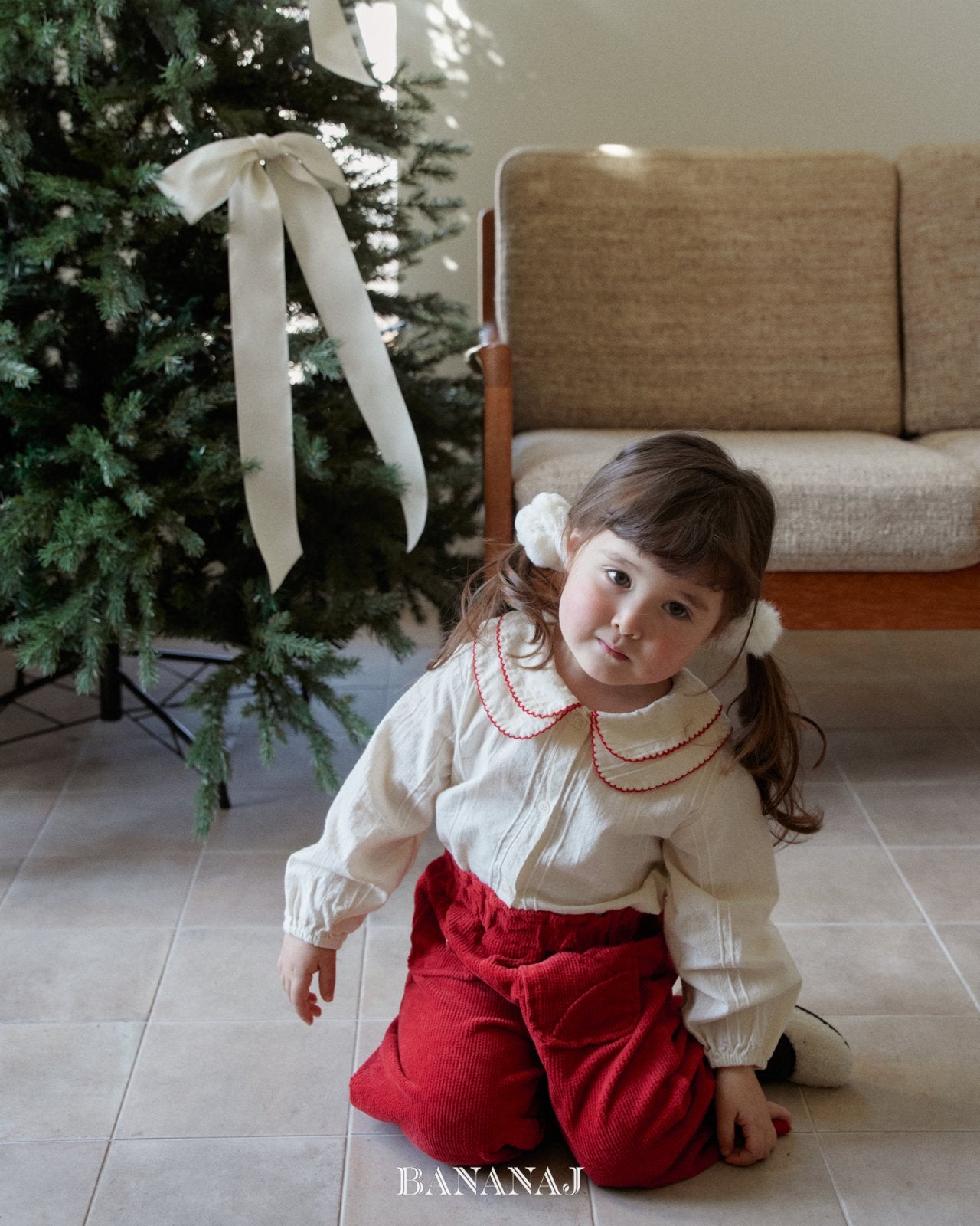 ［BANANAJ］Latte blouse