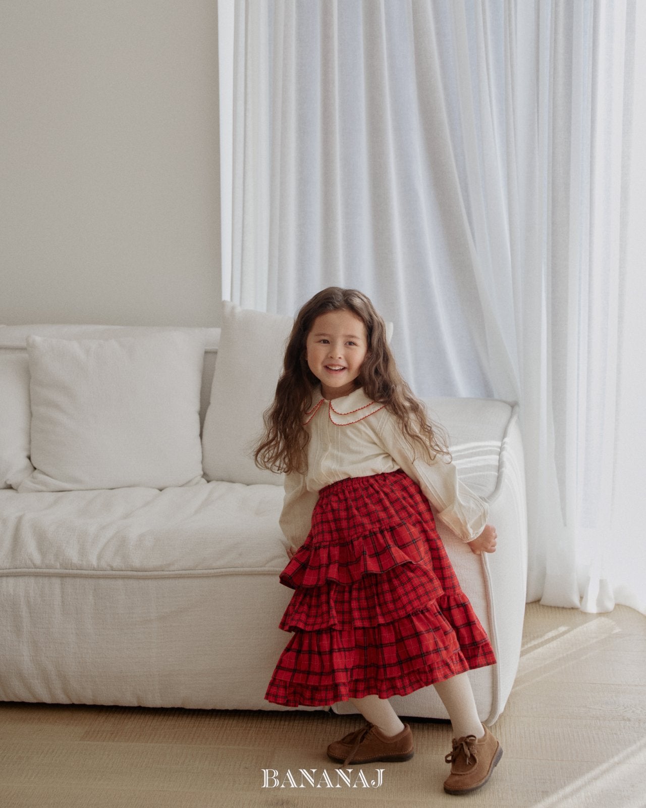 ［BANANAJ］Latte blouse