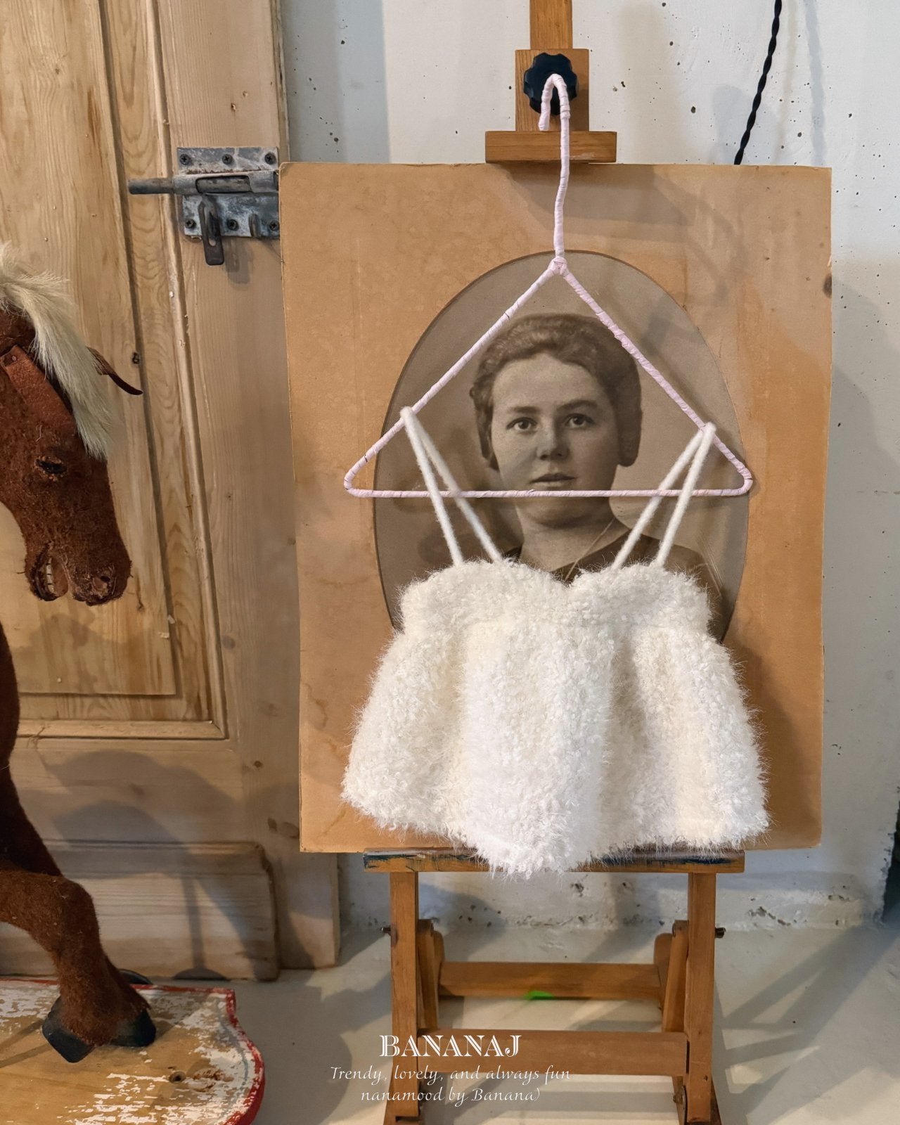 ［BANANAJ］Cotton candy bustier