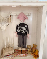 ［BANANAJ］Soft stripe vest