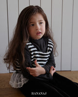 ［BANANAJ］Soft stripe vest