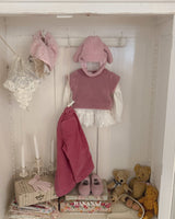 ［BANANAJ］Ruffle frill tee