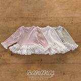 ［BANANAJ］Ruffle frill tee