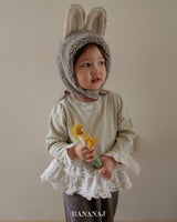 ［BANANAJ］Ruffle frill tee