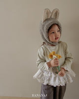 ［BANANAJ］Ruffle frill tee