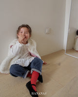 ［BANANAJ］Ruffle frill tee