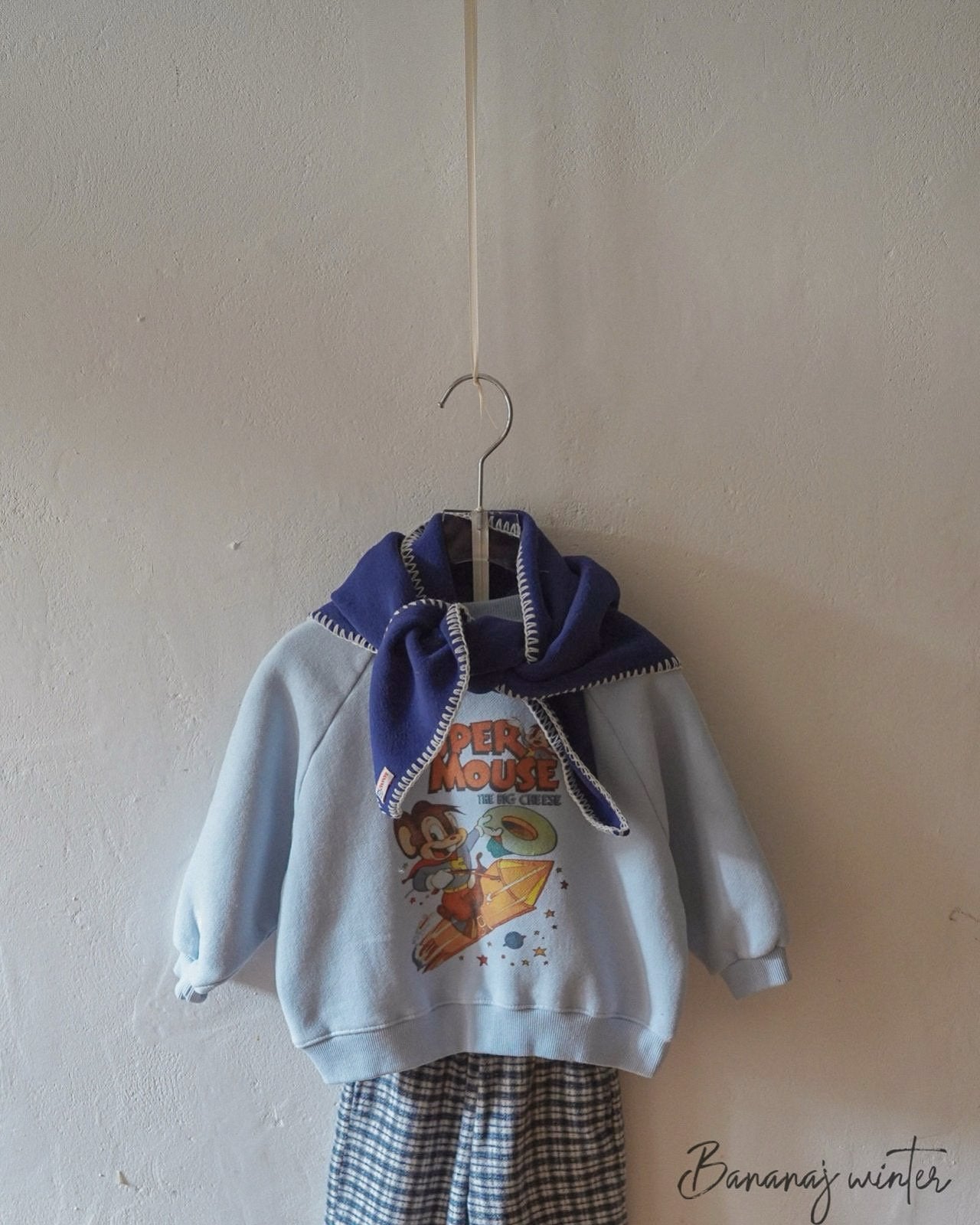 ［BANANAJ］Stitch scarf