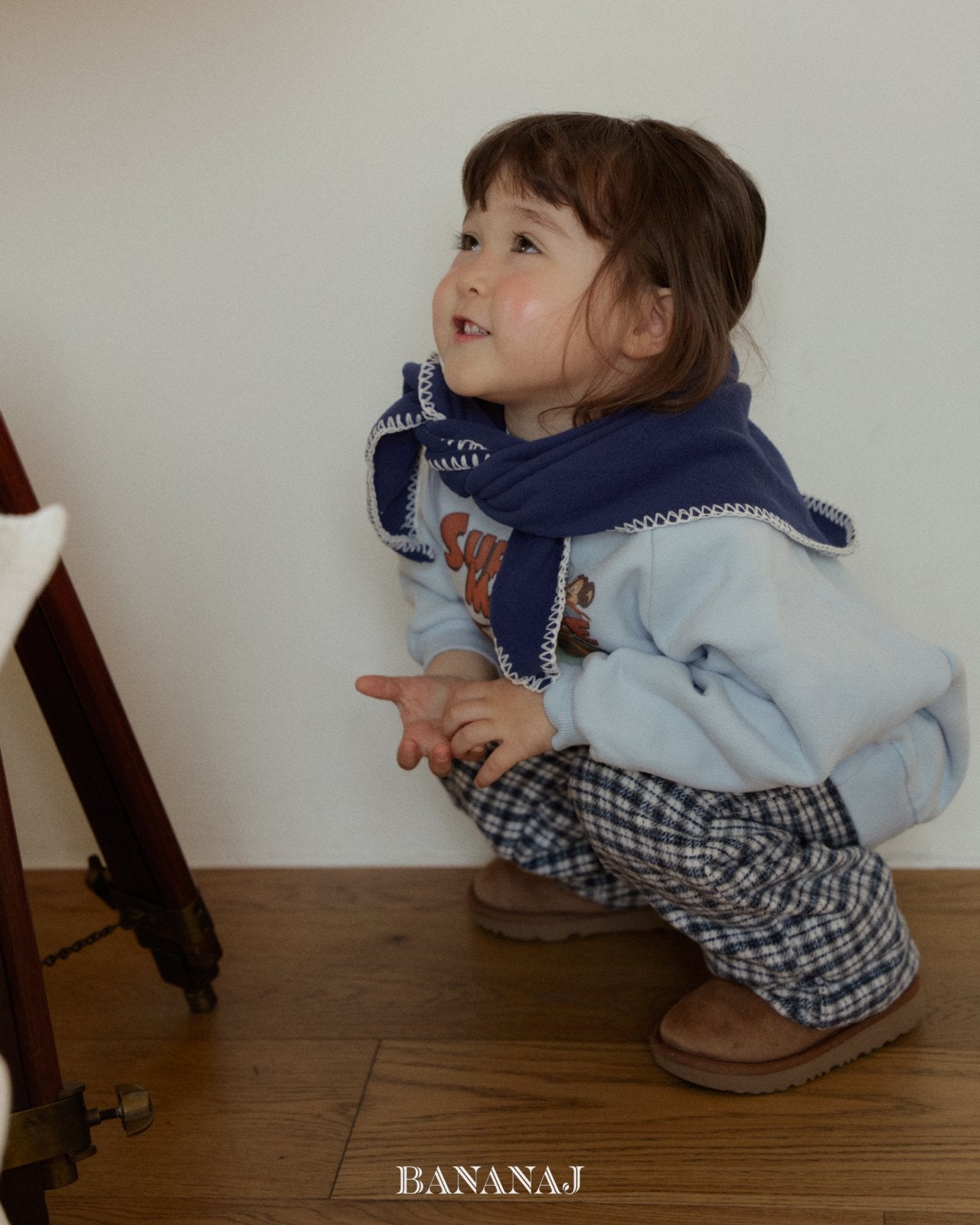 ［BANANAJ］Stitch scarf