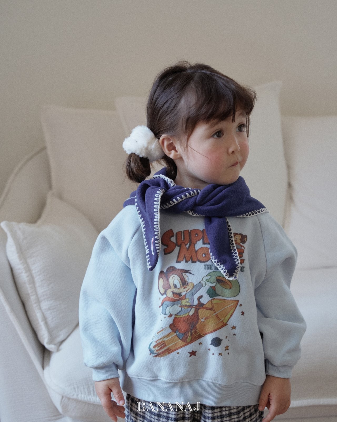 ［BANANAJ］Stitch scarf