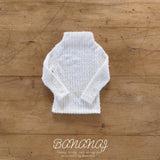 ［BANANAJ］Soft touch turtleneck tee