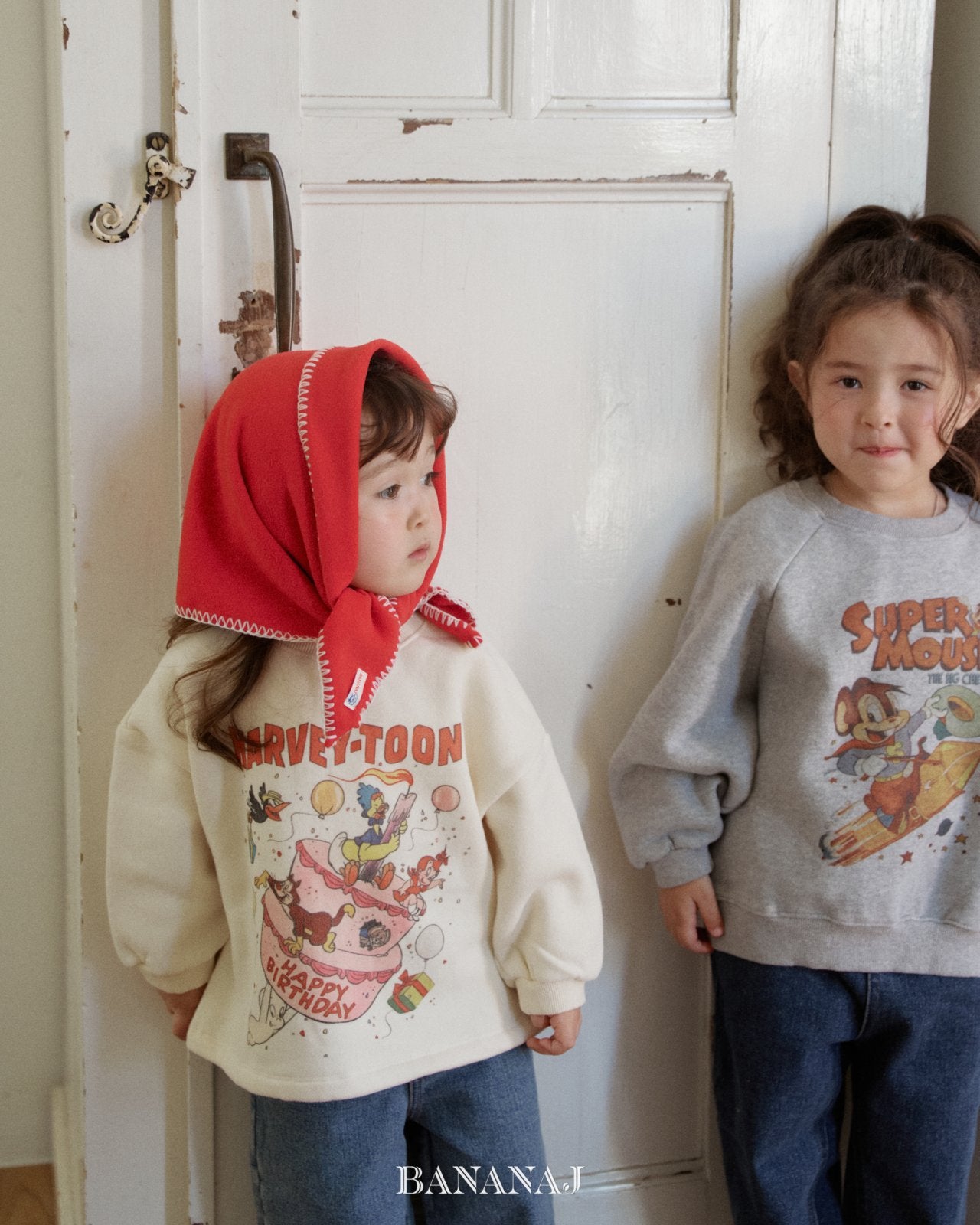 ［BANANAJ］Stitch scarf