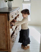 ［BANANAJ］Soft turtleneck tee