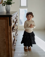 ［BANANAJ］Soft turtleneck tee