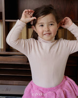 ［BANANAJ］Soft turtleneck tee