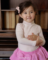 ［BANANAJ］Soft turtleneck tee