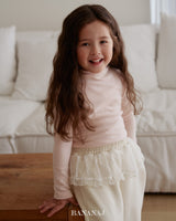 ［BANANAJ］Soft turtleneck tee