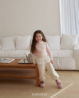 ［BANANAJ］Soft turtleneck tee