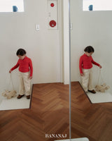 ［BANANAJ］Soft turtleneck tee