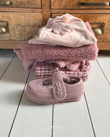 ［BANANAJ］Cozy check pants