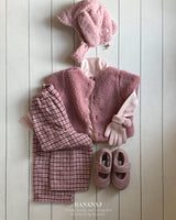 ［BANANAJ］Cozy check pants