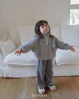 ［BANANAJ］Cozy check pants