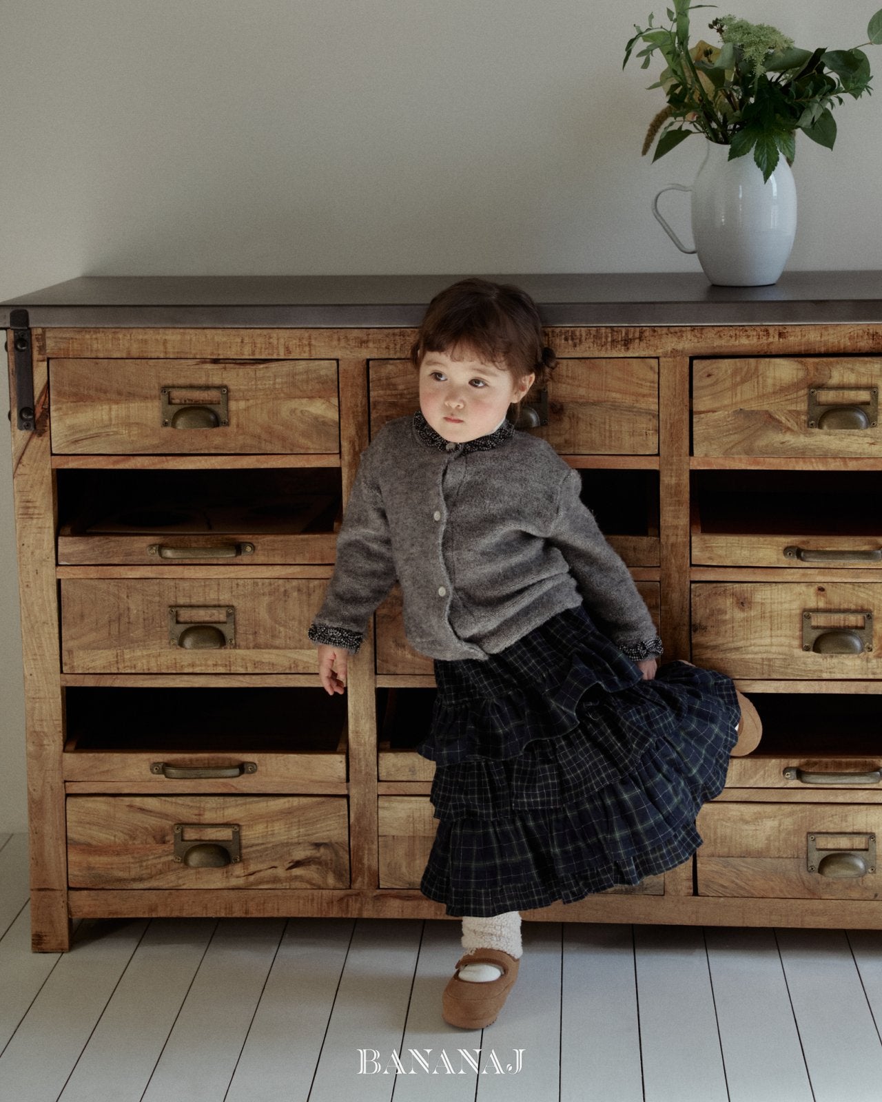 ［BANANAJ］Mellow cancan skirt