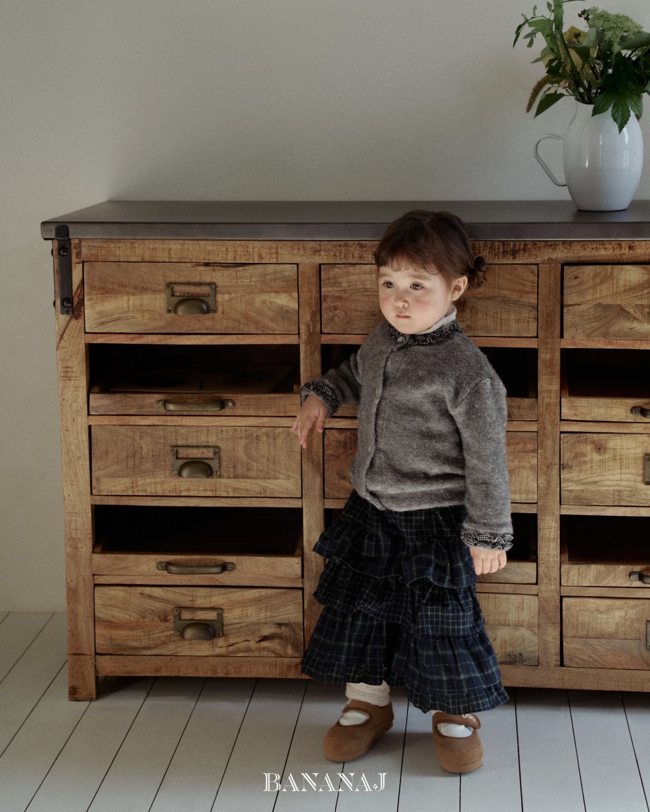 ［BANANAJ］Mellow cancan skirt