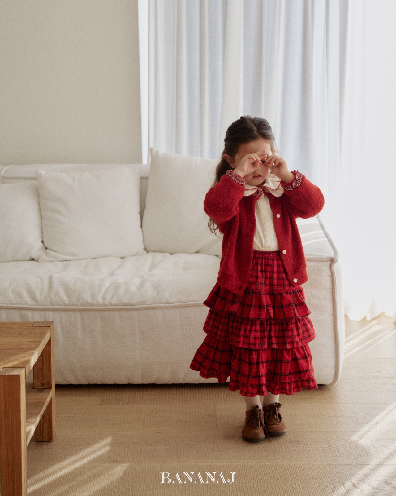 ［BANANAJ］Mellow cancan skirt