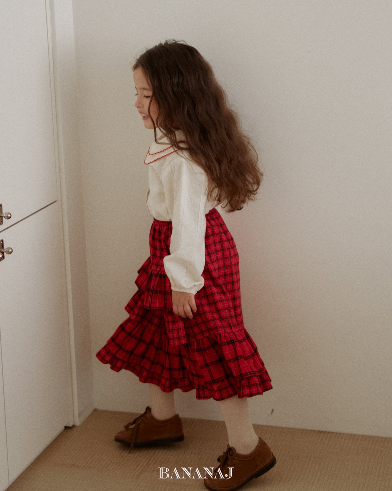 ［BANANAJ］Mellow cancan skirt