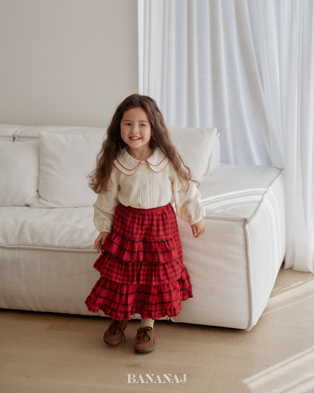 ［BANANAJ］Mellow cancan skirt