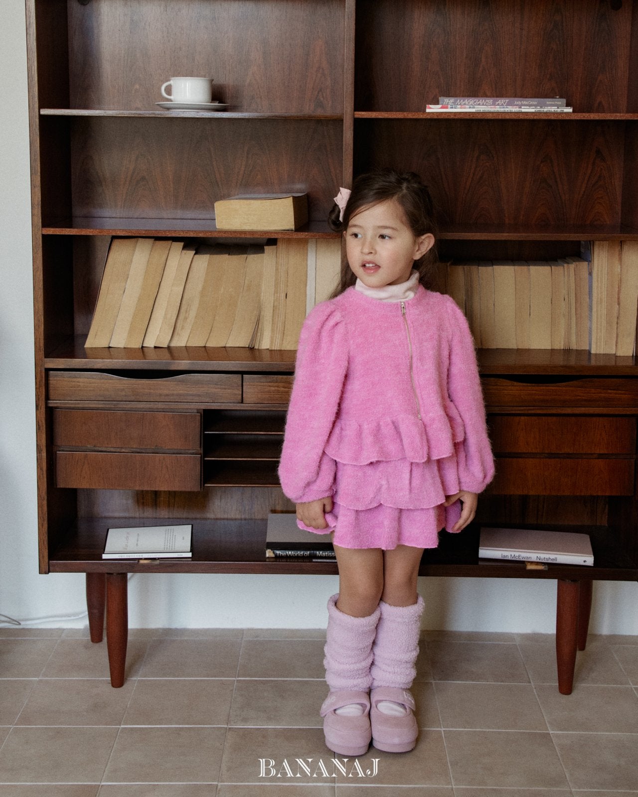 ［BANANAJ］Leg cover warm socks