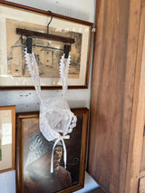 ［marron］Bunny lace bonnet