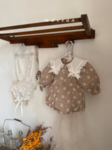 ［marron］Bunny lace bonnet